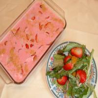 Spinach, Romaine and Strawberries with Balsamic Vinaigrette image