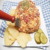 Bacon and Dill Pickle Cheese Ball image
