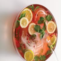 Pomegranate-Champagne Punch_image