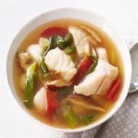 Hot-and-Sour Seafood Soup image