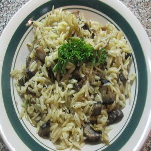 Orzo Pasta w/ Portobello Mushrooms_image