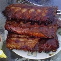 Sweet Smoked Pork Ribs Recipe - (4/5)_image
