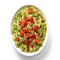 Cheesy Zucchini Noodles with Bacon image