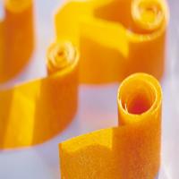 Apricot Fruit Leather Rolls image