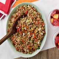 Farro Salad with Tomatoes and Herbs image