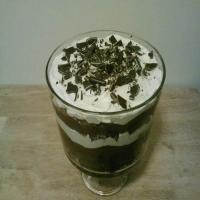 Mint Chocolate Irish Cream Trifle image