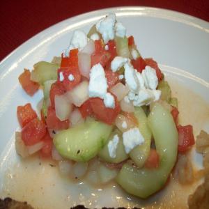Refreshing Cucumber and Tomatoe Salad_image