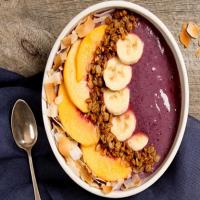 Blueberry Smoothie Breakfast Bowl image