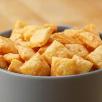 Homemade Cheese Crackers Recipe by Tasty_image