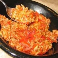 Spicy Sausage and Rice Casserole image