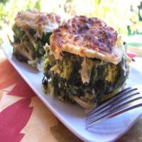 Ravioli Baked With Broccoli and Spinach image