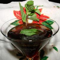 Black Santa Martini image