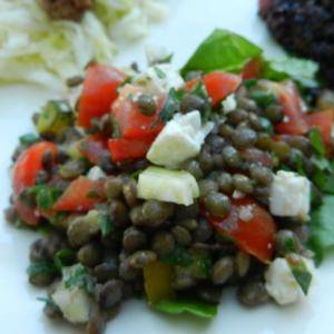 French Lentil Salad with Goat Cheese_image