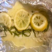 Foil Wrapped Fish With Lemon and Tarragon image