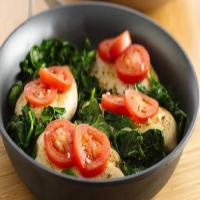 Easy Chicken with Tomatoes and Spinach image