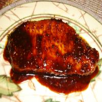 Pork Chops with Orange-Mustard Sauce image