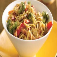 Thai Peanut Chicken and Noodles image