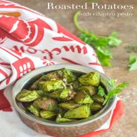 Roasted Potatoes with Pesto_image