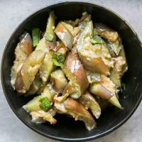 Stir Fried Japanese Eggplant With Ginger and Miso_image