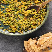 Chickpea Flour Green Beans_image