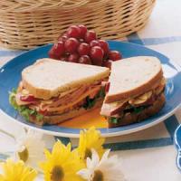 Nutty Ham and Apple Sandwiches_image