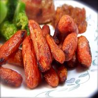 Balsamic and Brown Sugar Roasted Carrots image