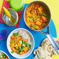Creamy lentil & veggie curry_image