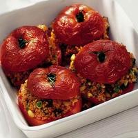 Couscous-stuffed beef tomatoes image