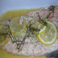 Scottish Salmon With Herb Butter image