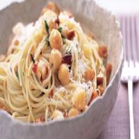 Chickpea Pasta With Almonds and Parmesan_image