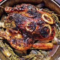 Roast Chicken with Rosemary, Lemon, and Honey image