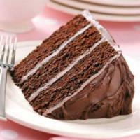 Dark Chocolate Layer Cake image