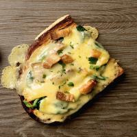 Spinach and Bacon Tartine image