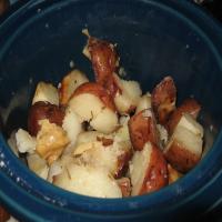 Crock Pot Roasted New Potatoes With Garlic and Herbs image