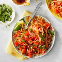 Spicy Thai-Inspired Noodle Watermelon Salad image
