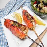 Grilled Lobster Tails with Seasoned Butter image