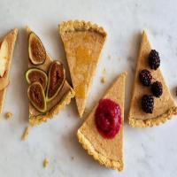 Ricotta Tart With Lemon Poppy Crust image