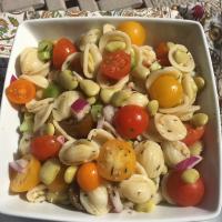 Tuscan Fava Bean and Orecchiette Pasta Salad image