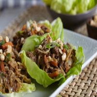 Quick Asian Beef Lettuce Wraps image