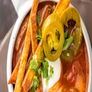 Skinny Slow-Cooker Chicken Tortilla Soup_image