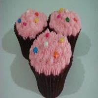 Homemade Cupcakes and Buttercream Frosting image