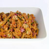 Whole Wheat Penne with Lobster and Bacon image