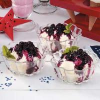 Blueberry Ice Cream Topping_image