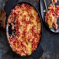 Tomato Rice With Crispy Cheddar_image