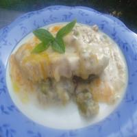 Creamy Pork Chops, Mushroom and Potato Casserole_image