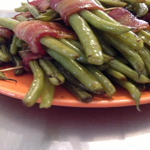 Bacon Wrapped Green Beans image