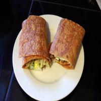 Egg and Lettuce Wrap image