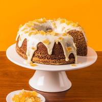 Ginger & white chocolate cake image
