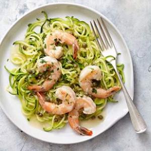 Shrimp Piccata with Zucchini Noodles_image