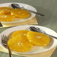 Oranges in Lime Syrup image